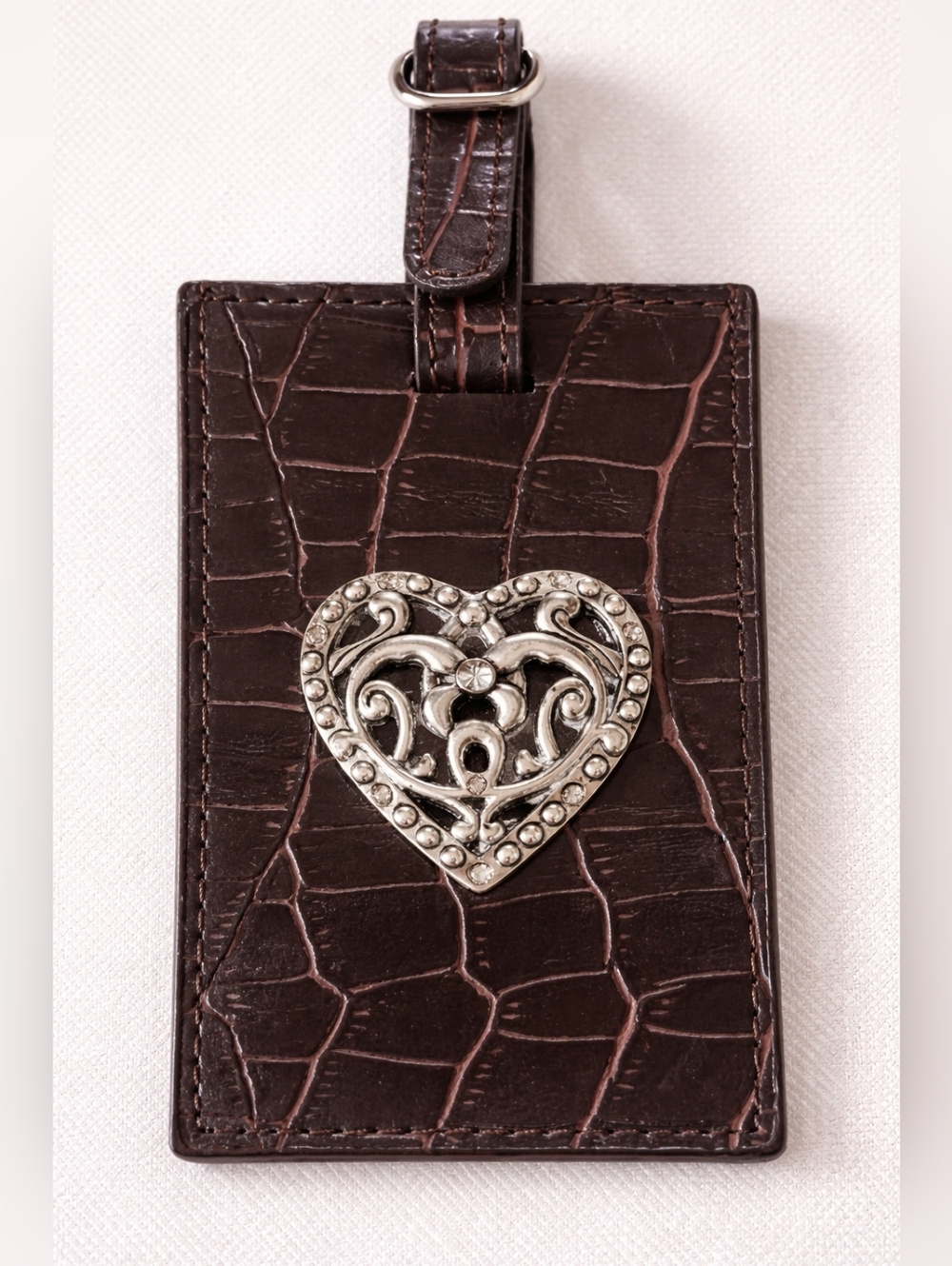 LEATHER LUGGAGE TAG